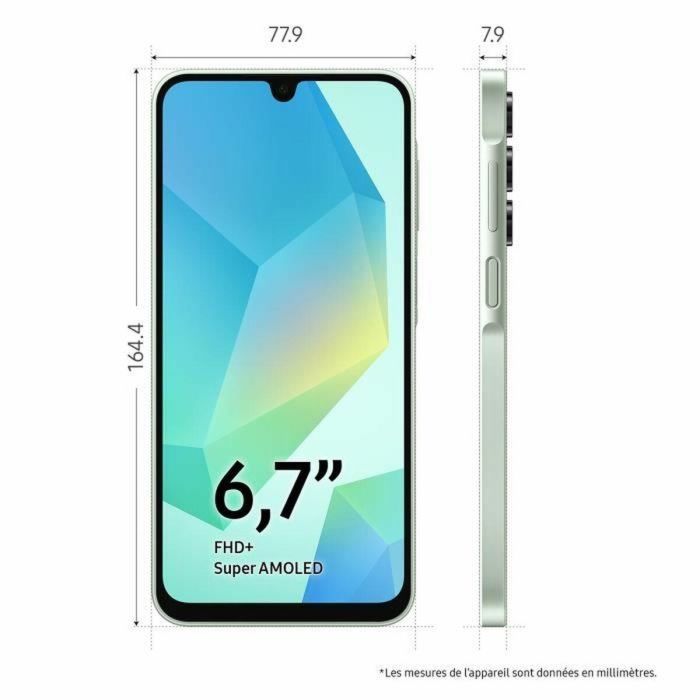 Samsung Galaxy A16 - Smartphone 128GB, 4GB RAM, Pantalla 6.7" Super AMOLED, Triple Cámara 50MP, Batería 5000mAh, Android 14 4 Samsung Galaxy A16 - Smartphone 128GB, 4GB RAM, Pantalla 6.7" Super AMOLED, Triple Cámara 50MP, Batería 5000mAh, Android 14 4