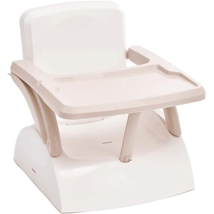 THERMOBABY YEEHOP Asiento elevador para niños 2 en 1 - 6-18 meses - Arnés de seguridad de 3 puntos - Tableta extraíble - Marron icé THERMOBABY YEEHOP Asiento elevador para niños 2 en 1 - 6-18 meses - Arnés de seguridad de 3 puntos - Tableta extraíble - Marron icé