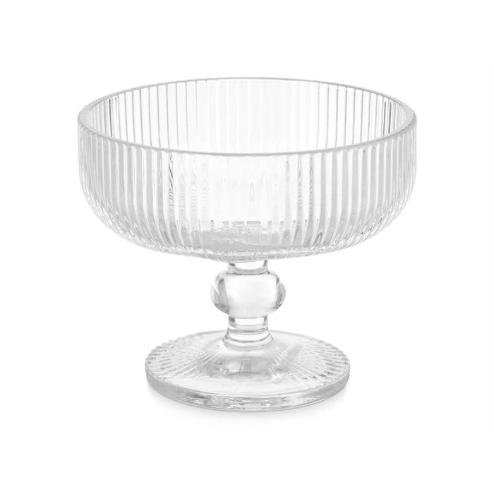 Copa Helado Transparente Rayas 310Ml Vivalto 12X9CM (24 Unidades) 1 Copa Helado Transparente Rayas 310Ml Vivalto 12X9CM (24 Unidades) 1