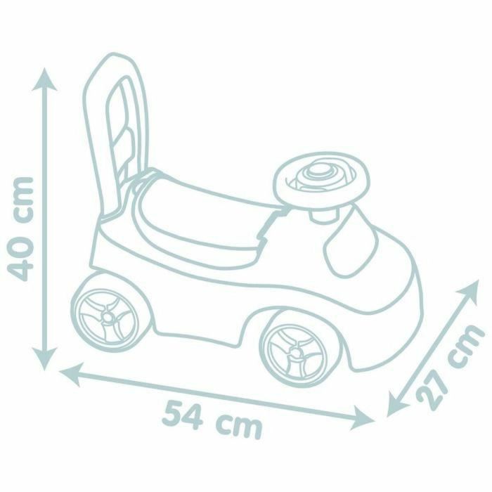 Smoby SMO3032160109641 Little Smoby Portacoches con Asiento, Caja debajo del sillín y Bocina, desde 10 años, Fabricado en Francia 1 Smoby SMO3032160109641 Little Smoby Portacoches con Asiento, Caja debajo del sillín y Bocina, desde 10 años, Fabricado en Francia 1