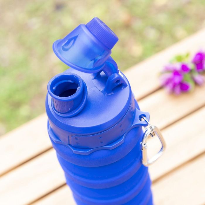 Botella Plegable de Silicona Bentle InnovaGoods 5 Botella Plegable de Silicona Bentle InnovaGoods 5