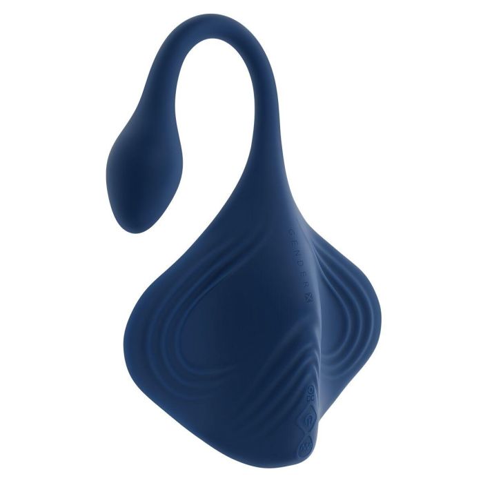 Vibrador Anal Negro Evolved Gender X Azul 0 Vibrador Anal Negro Evolved Gender X Azul 0