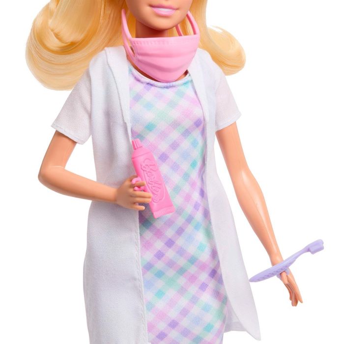 Barbie Muñeca Dentista con Accesorios JMK14 Mattel para Niños +3 Años 5
