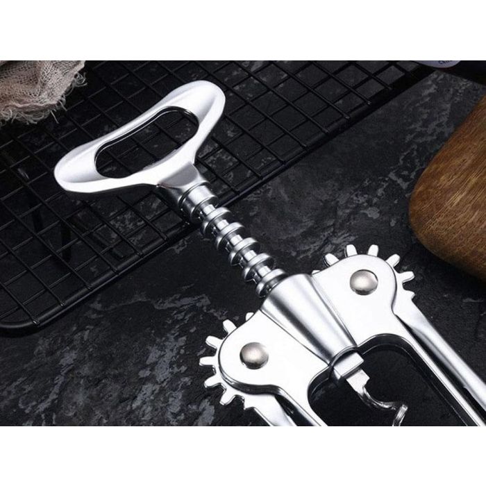 Quttin Abridor Sacacorchos de Zinc Alloy 18x7x4 cm (18 Unidades) 3