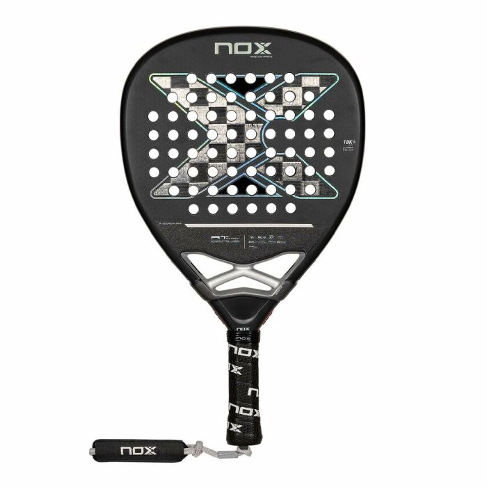 Pala de Pádel Nox Genius Attack 18K Negro Pala de Pádel Nox Genius Attack 18K Negro