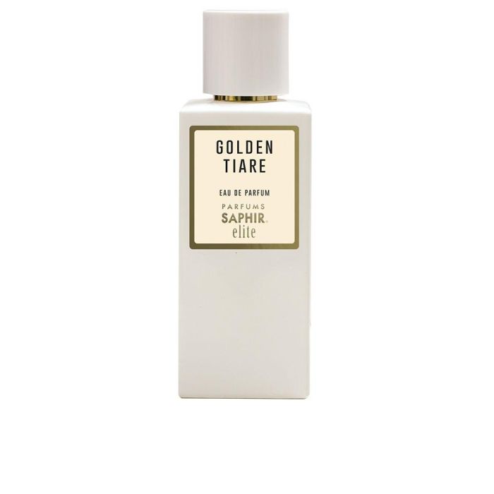 Parfums Saphir ELITE GOLDEN TIARE EDP Mujer 100 ml - Fragancia Floral Tiaré Ylang-Ylang Vainilla Parfums Saphir ELITE GOLDEN TIARE EDP Mujer 100 ml - Fragancia Floral Tiaré Ylang-Ylang Vainilla
