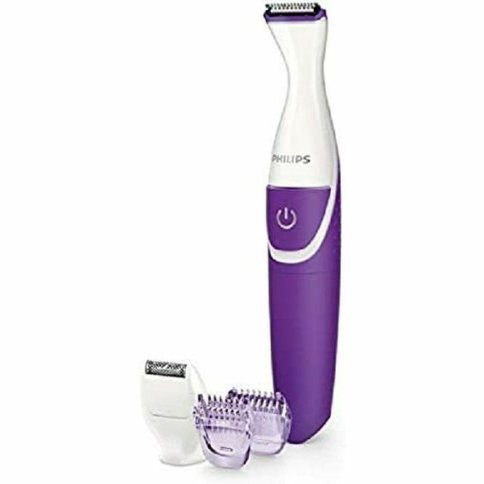 Depiladora Perfiladora Philips Essential Morado Lavable 1 Depiladora Perfiladora Philips Essential Morado Lavable 1