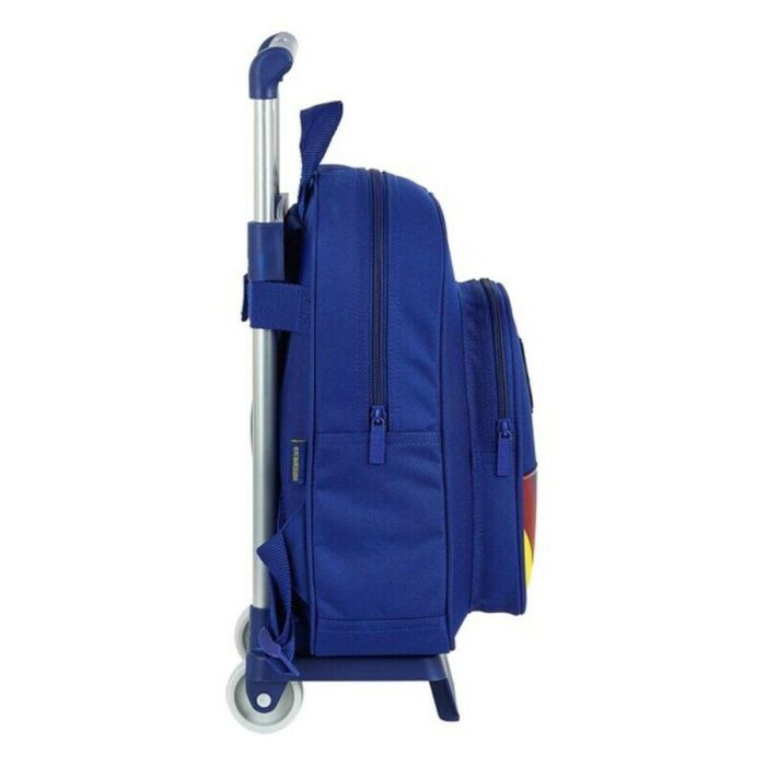 Mochila Escolar con Ruedas 705 F.C. Barcelona Azul 27 x 33 x 10 cm 1 Mochila Escolar con Ruedas 705 F.C. Barcelona Azul 27 x 33 x 10 cm 1