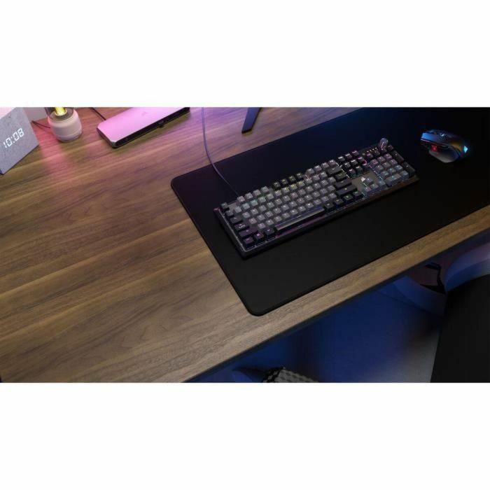 Teclado mecánico para juegos - CORSAIR - K70 CORE RGB - Interruptores lineales CORSAIR Red - Insonorización - Rueda giratoria - Gris 2