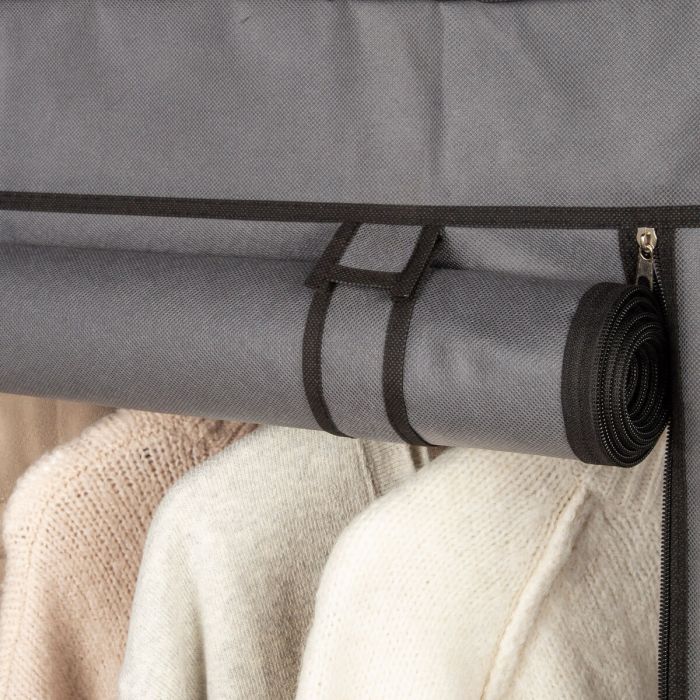 Armario ropero Max Home Gris oscuro 105 X 160 X 44 CM 2 Unidades 4