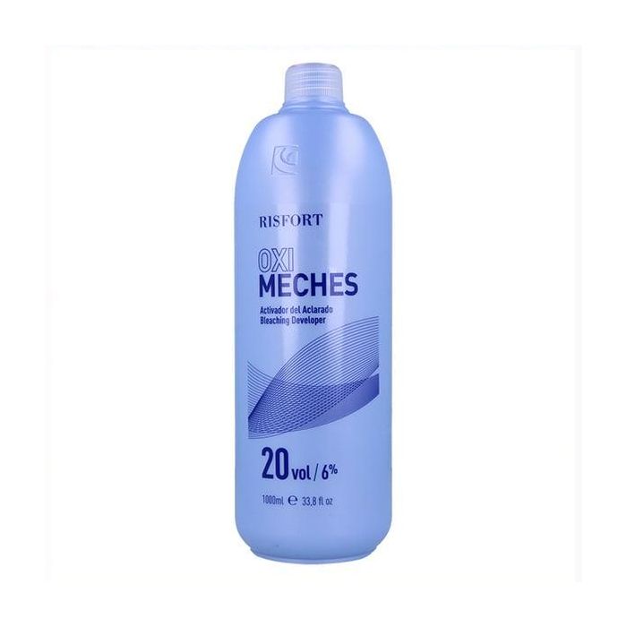 Risfort Oxidante Mechas Activador 20Vol (6%) 1000 ml - Solución para Tintes y Decoloraciones