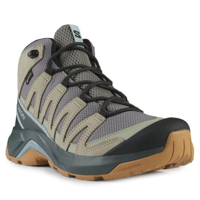 Zapatillas de Hombre para Caminar Salomon X-Adventure Recon Mid Oliva Gris oscuro XL 2 Zapatillas de Hombre para Caminar Salomon X-Adventure Recon Mid Oliva Gris oscuro XL 2