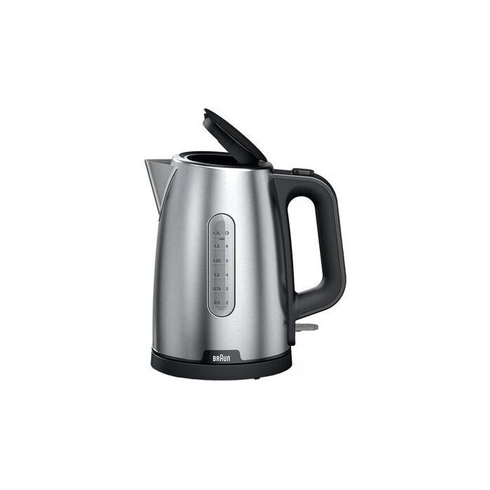 Hervidor Braun WK1500BK Negro 2200 W 1,7 L Acero Inoxidable 1 Hervidor Braun WK1500BK Negro 2200 W 1,7 L Acero Inoxidable 1