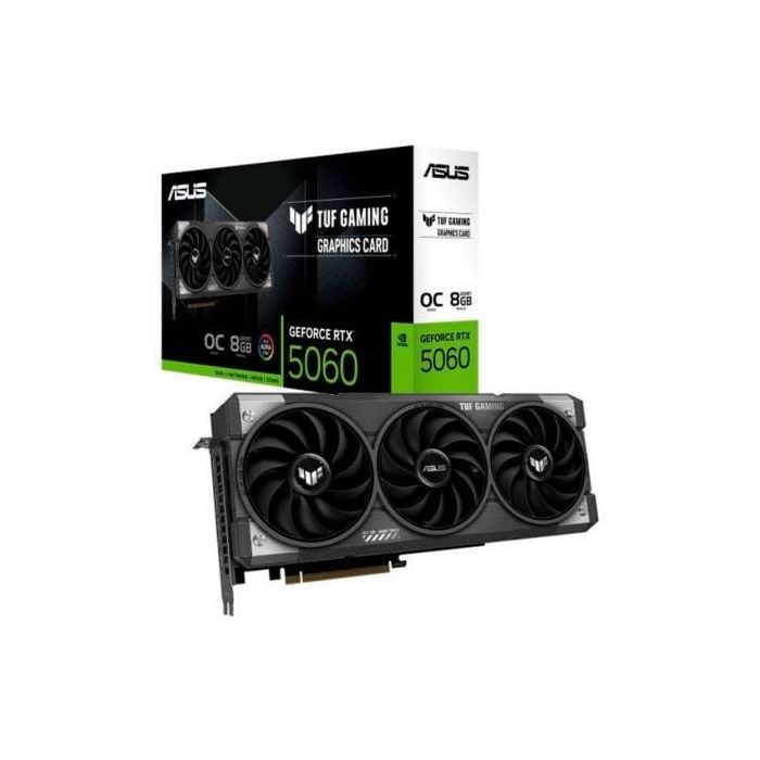 Tarjeta Gráfica Asus TUF Gaming GeForce RTX 5060 OC Edition/ 8GB GDDR7