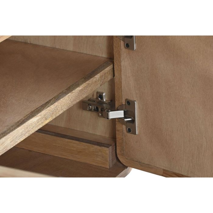 Mueble de TV Home ESPRIT Natural Ratán Roble 157 x 40 x 46 cm 4 Mueble de TV Home ESPRIT Natural Ratán Roble 157 x 40 x 46 cm 4