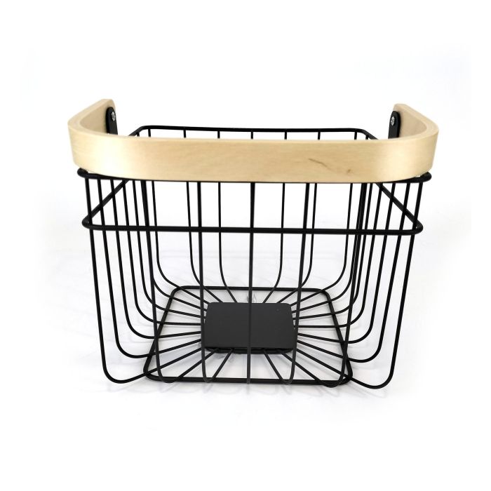 Cesta Organizador Cuadrada Rustic Quttin (12 Unidades) 4