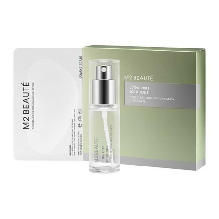 M2 Beaute Máscara de Ojos Híbrida Second Skin con Colágeno 30 mL