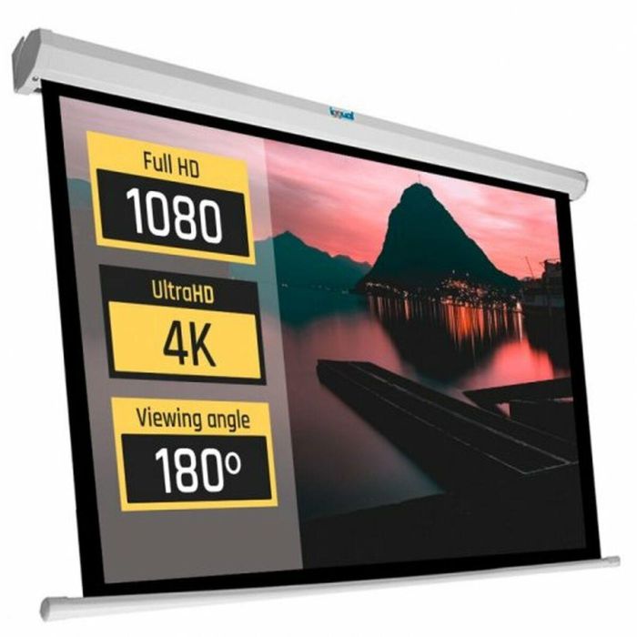 Pantalla Eléctrica Panorámica iggual PSIPS203 92" (203 x 114 cm) Pantalla Eléctrica Panorámica iggual PSIPS203 92" (203 x 114 cm)
