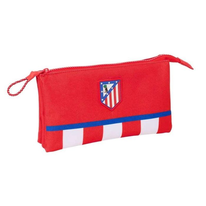 Bolso Escolar Portatodo Safta Triple Atletico De Madrid 120x220x30 mm Bolso Escolar Portatodo Safta Triple Atletico De Madrid 120x220x30 mm