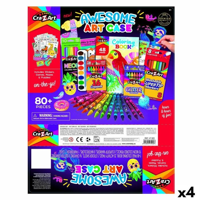Set de Dibujo Cra-Z-Art (4 Unidades) 7 Set de Dibujo Cra-Z-Art (4 Unidades) 7