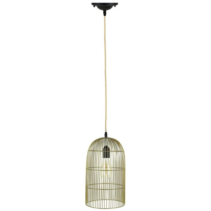 Home Deco Light Lámpara Colgante Jaula Champán Decoración Hogar Moderna 20 cm 0 Home Deco Light Lámpara Colgante Jaula Champán Decoración Hogar Moderna 20 cm 0