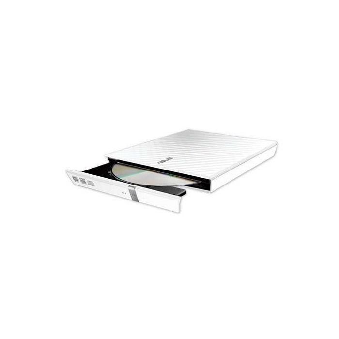 Asus SDRW-08DS2S-U Lite Grabadora Externa CD/DVD 8X USB 2.0 M-DISC Blanco Portátil con Nero y Cifrado