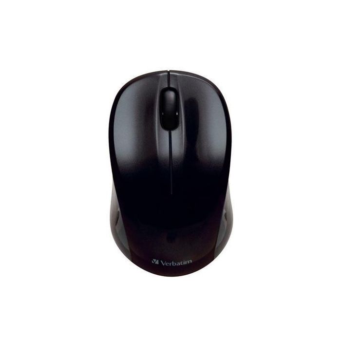 Verbatim Ratón Go Nano Inalámbrico 1600Ppp Compacto Ambidiestro Negro