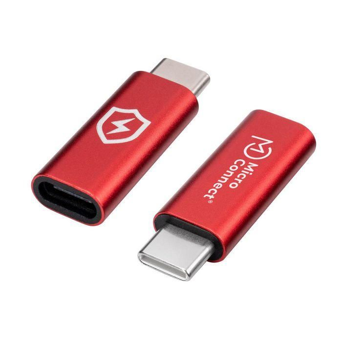 MicroConnect Adaptador Bloqueador de Datos USB-C Safe Charge para Carga Segura y Prevención de Robo de Datos en Móviles y Tablets