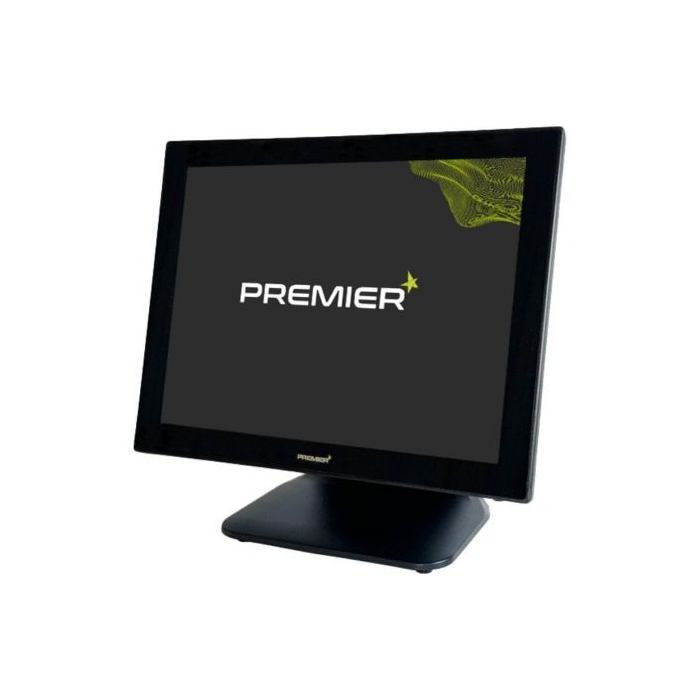 Premier TPV KT-2000 con Pantalla Táctil de 15", Intel Core i5-1235U, 8GB RAM, 128GB SSD, Windows 10 IoT, Aluminio Negro