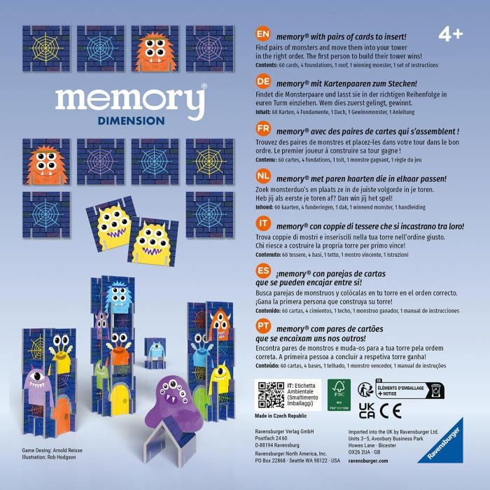 Memory Game Dimension 22467 Ravensburger 3