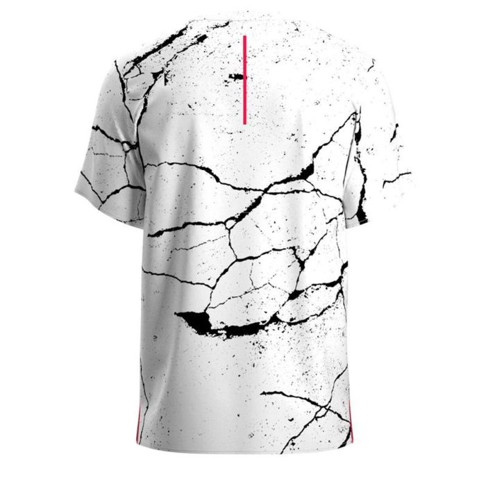 Camiseta de Manga Corta Hombre Joma Sport R-Night Pro Blanco Negro 13-14 Años 3