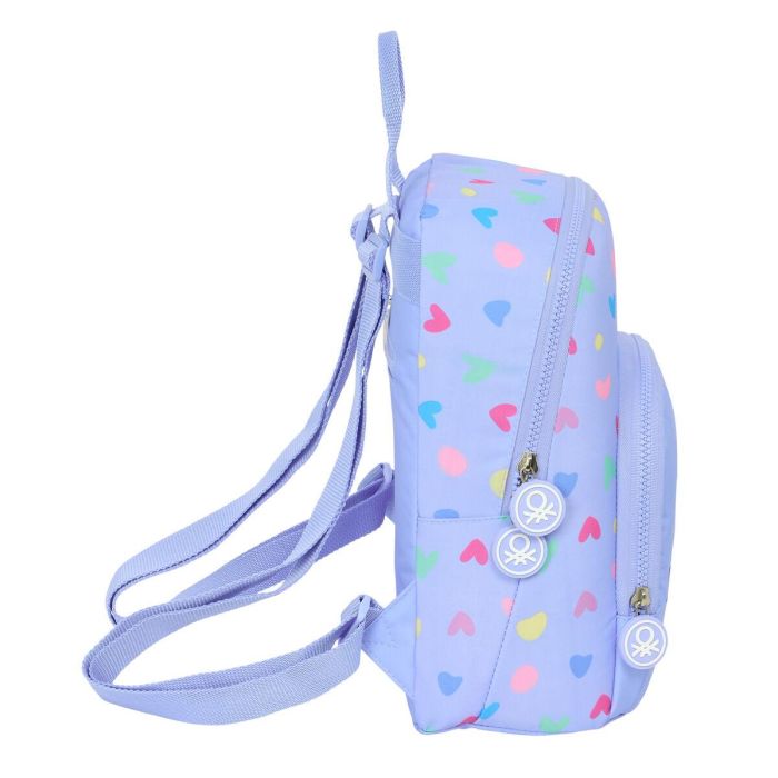 Mochila Casual Benetton Lila Lila 25 x 30 x 13 cm 2