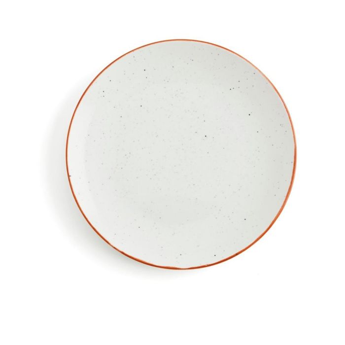 Ariane Plato Llano Terra Porcelana 18 cm Beige (12 Unidades) Apto Lavavajillas, Microondas y Horno, Apilable Profesional