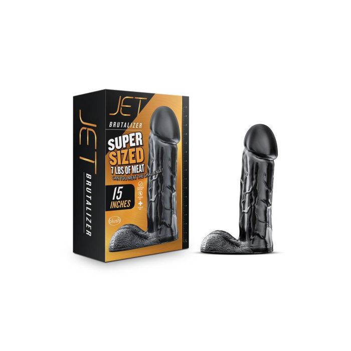 Dildo Blush JET BRUTALIZER Negro 2 Dildo Blush JET BRUTALIZER Negro 2