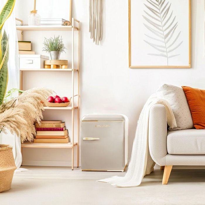 Mini Nevera Cecotec Bolero CoolMarket TT Origin 45 Beige 45 L 44,7 x 53,4 x 55 cm 4