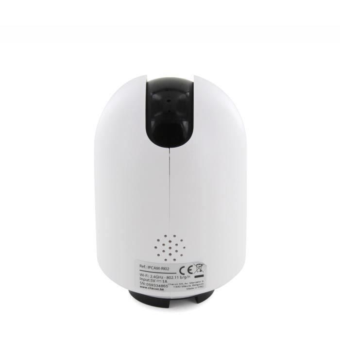 CHACON - Cámara IP Wi-Fi interior - 1080P 360 giratoria 3 CHACON - Cámara IP Wi-Fi interior - 1080P 360 giratoria 3