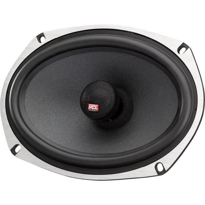 MTX TX669C Altavoces coaxiales 16x23cm 6x9 2 vías 120W RMS 4O chasis de aluminio tweeter de neodimio bobina domo de seda TSV TIL 1