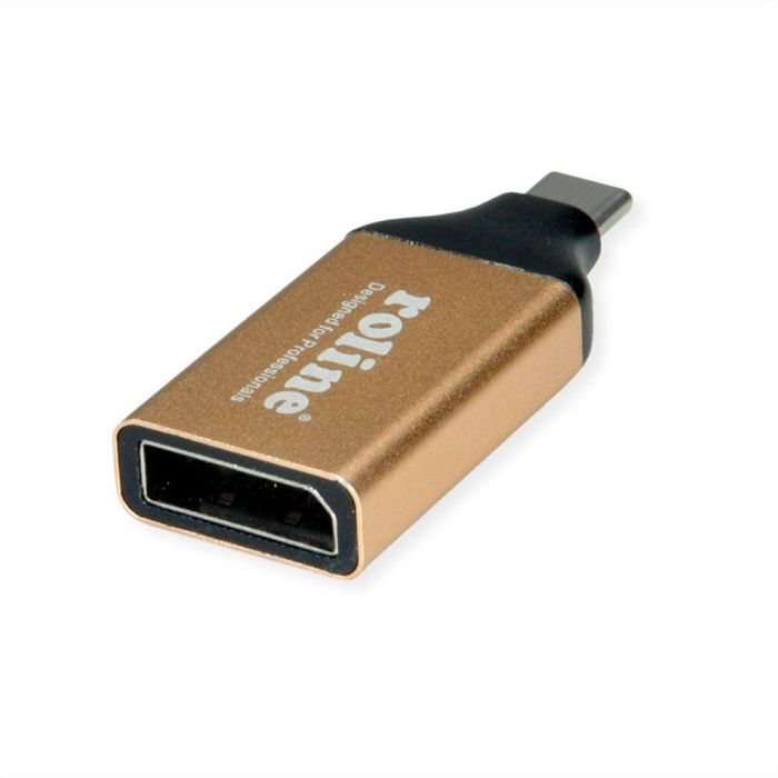 ROLINE GOLD Display Adapter USB Typ C - DisplayPort v1.2 0 ROLINE GOLD Display Adapter USB Typ C - DisplayPort v1.2 0