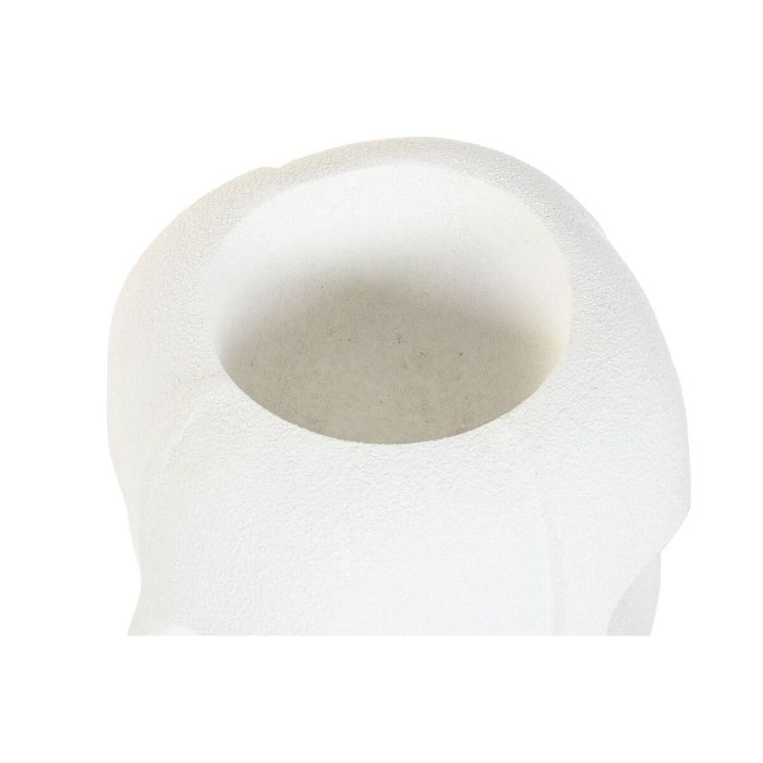 DKD Home Decor Macetero Moderno Blanco de Magnesia con Diseño de Cara 49x49x50 cm 2 DKD Home Decor Macetero Moderno Blanco de Magnesia con Diseño de Cara 49x49x50 cm 2