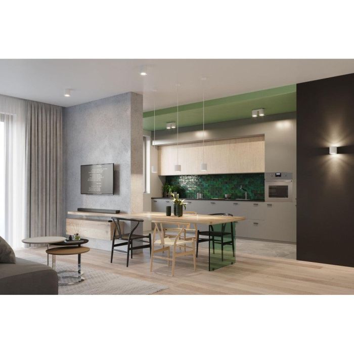 SOL Lámpara de Techo Orbis SOL-SL.0021 Lámpara Cilíndrica Moderna para Salón, Antesala, Dormitorio Blanco SOL Lámpara de Techo Orbis SOL-SL.0021 Lámpara Cilíndrica Moderna para Salón, Antesala, Dormitorio Blanco