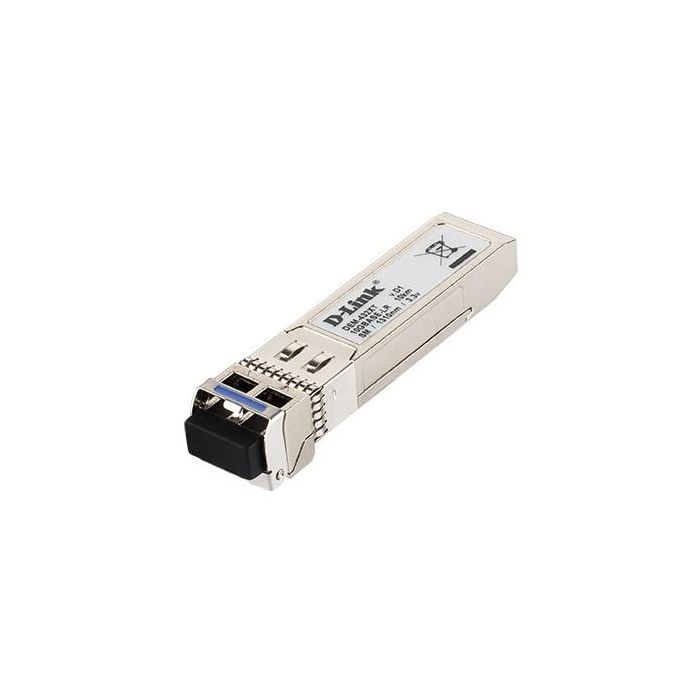 D-Link DEM-432XT Transceptor SFP+ LR 10GE Fibra Óptica LC Monomodo 10000 Mbit/s Hasta 10 km 1 D-Link DEM-432XT Transceptor SFP+ LR 10GE Fibra Óptica LC Monomodo 10000 Mbit/s Hasta 10 km 1