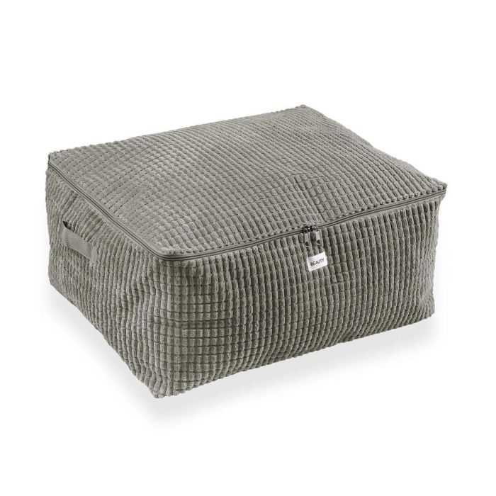Caja de Almacenaje Versa Corduroy 40 x 25 x 50 cm 0 Caja de Almacenaje Versa Corduroy 40 x 25 x 50 cm 0