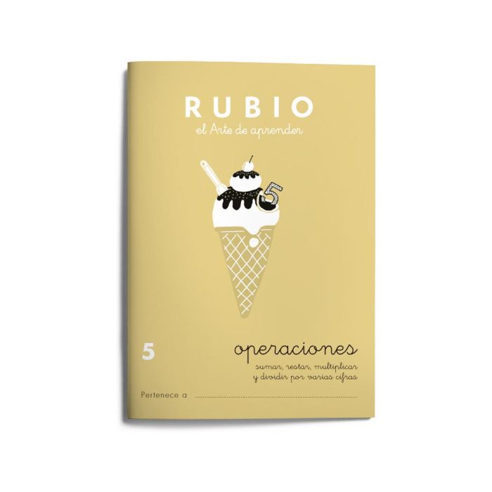 Cuaderno Rubio Problemas Nº 5 10 unidades 3