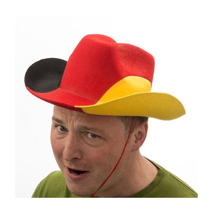 Sombrero de Cowboy Bandera de Alemania Th3 Party Sombrero de Cowboy Bandera de Alemania Th3 Party