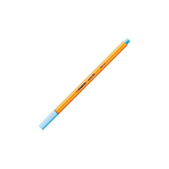 Stabilo Rotulador Point 88 Azul Hielo Caja 10 Ud Stabilo Rotulador Point 88 Azul Hielo Caja 10 Ud