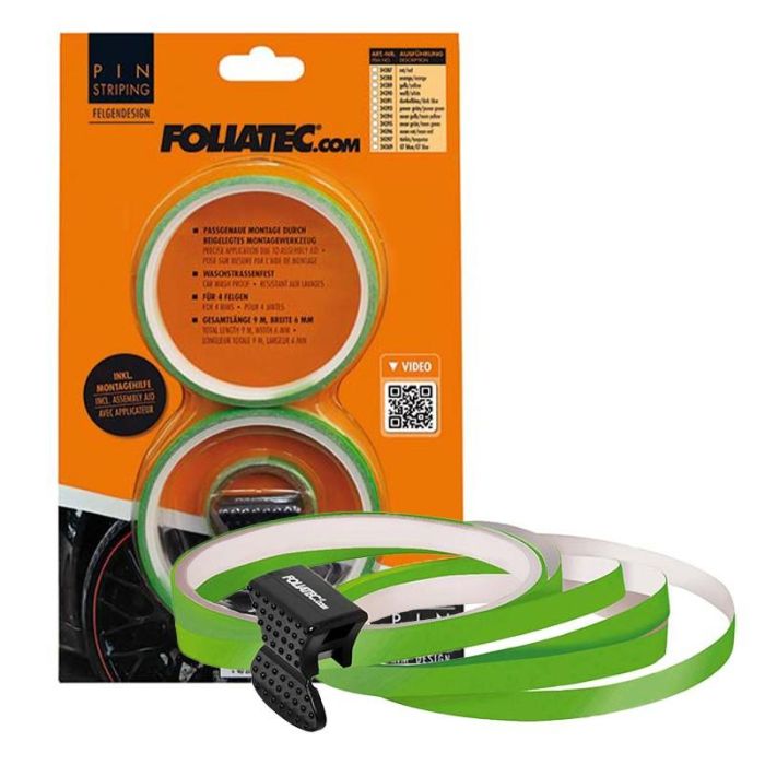 Adhesivo para Llanta Foliatec 34393 Verde