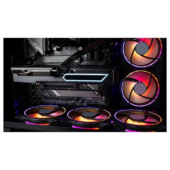 Captiva PC Gaming R89-085 - AMD Ryzen 7 9800X3D (4.7 GHz) 64GB DDR5 2TB SSD NVIDIA GeForce RTX 5080 16GB GDDR7 Windows 11 Home - Torre Negra con Refrigeración Líquida