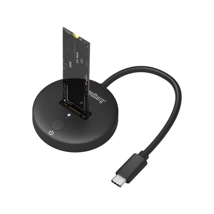 Sandberg USB 3.2 Dock for M.2+NVMe SSD 1 Sandberg USB 3.2 Dock for M.2+NVMe SSD 1