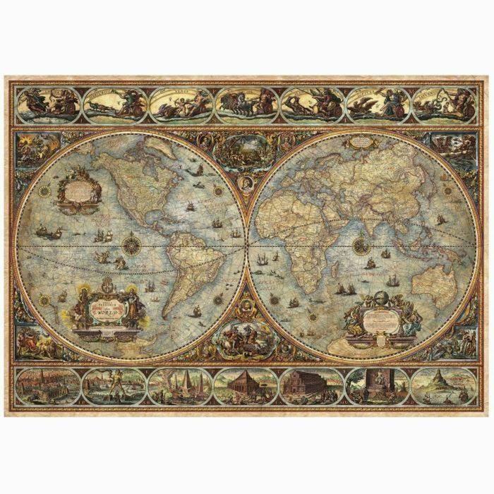 Educa EDU1747456959967 Puzzle Orbis Terrarum - 1000 piezas - Temática viajes y mapas - Mixto 5 Educa EDU1747456959967 Puzzle Orbis Terrarum - 1000 piezas - Temática viajes y mapas - Mixto 5