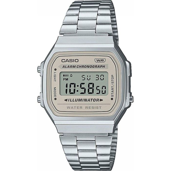 Reloj Unisex Casio VINTAGE ICONIC Plateado (Ø 39 mm) Reloj Unisex Casio VINTAGE ICONIC Plateado (Ø 39 mm)